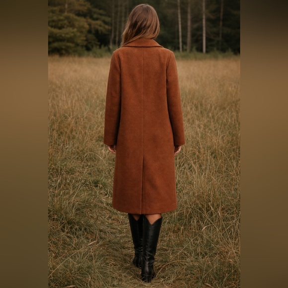 Function & Fringe Edit | Avec Les Filles Longline Wool Coat | Anthropologie - Picture 2 of 5